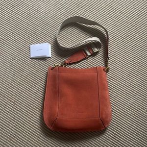 Isabel Marant Porte Epaule Oskar bag in Tangerine